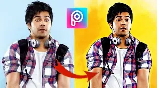 #PicsArt New Cartoon Photo Editing Tutorial ||CRAZY EDITING||