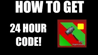 How to Get Banhammer Melee (24 HOUR CODE!!) | Roblox Arsenal