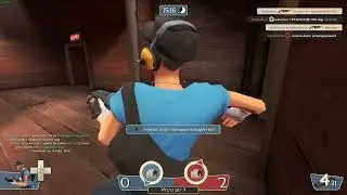 Team Fortress 2 Classic геймплей за разведчика