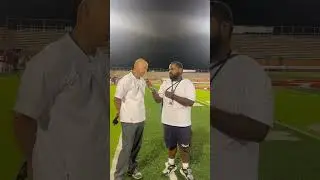 Interview with Head Coach of Moon Area High school Ryan Linn, after Seneca Valley game.
