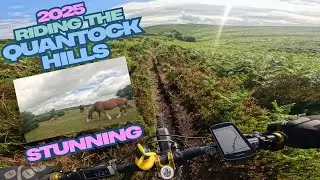 Riding the Quantock hills singletrack MTB in 2025 | Triscombe off piste | #mtb #singletrack #mtblove