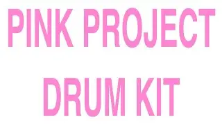 ! FREE ! SKAIWATER + CHE DRUM KIT &ldquo;PINK PROJECT&rdquo; 