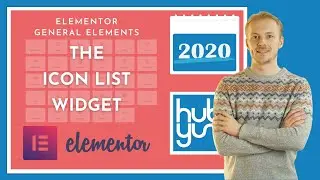 How to use the Icon List widget in Elementor 2020