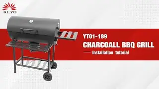 Effortless Installation: YT01 - 189 Charcoal BBQ Grill Step - by - Step Guide