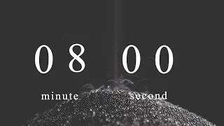 8 minute countdown timer With Relaxing Music