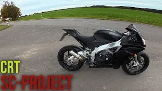 RSV4 mit SC Project CRT ist ZU LAUT für das Mikrofon! | Aprilia RSV4 Sound [RAW | 4K]
