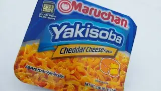Cheddar Cheese Yakisoba by Maruchan Food / Drink Review