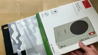 Unboxing Mytrix Wraps For Xbox Series S Console Grey Camo (UK) With Overview