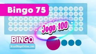 Bingo 75 Bolas em Casa  Jogo 100 Brasil Bingo Online