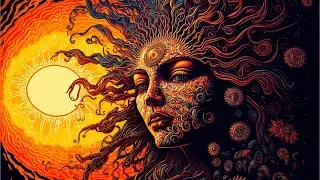 A Psychedelic Guitar Solo With AI Art By Head Space Station