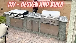 Low Cost DIY Outdoor Kitchen - Layout ideas - Build it to last.