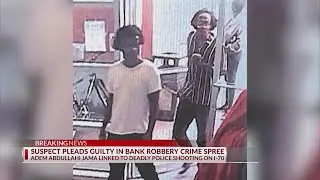 I-70 shootout, bank robbery suspect pleads guilty