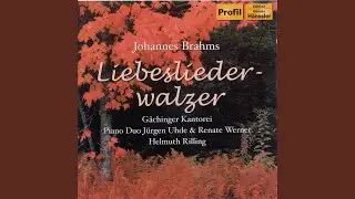 15 Neue Liebeslieder Waltzes, Op. 65: No. 1. Verzicht', o Herz