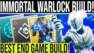 Destiny 2. INSANE WARLOCK BUILD! Become An Immortal Warlock. Constant Healing & DPS Abilities!