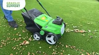 Meet the GRS Battery Sweeper: Clean Artificial Grass the Easy Way!