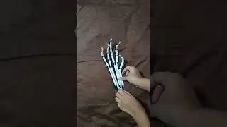 DIY Craft Hand Skeleton, Out of paper❤️Pls Subscribe❤️#trending #diy#craft#viralshorts #viral#trend