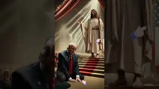 The Surreal Intersection of Trump and Faith #jesus #shorts #faith #bible