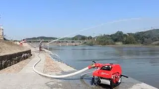 Smart portable firefighting pump for our unknown hero