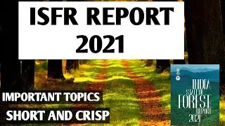 ISFR REPORT 2021 ● #environmentalscience #isfr2021 #currentaffairs #ugcnet