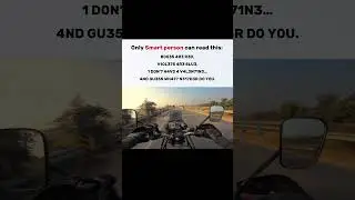 Only smart people can read this #royalenfield #bikelife #shorts