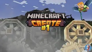 MINECRAFT CREATE MOD | STARTING NEW SERIES | MINECRAFT CREATE #1