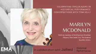 Marilyn McDonald: Celebrating Trailblazers in Historical Performance