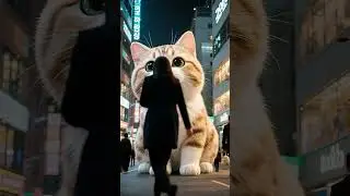 Giant Cat in Seoul #cat #cutecat #Seoul #KCat