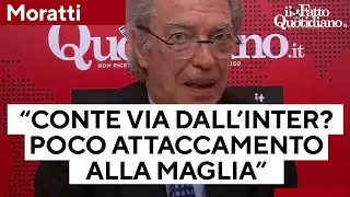 Addio di Conte all'Inter, Moratti: 