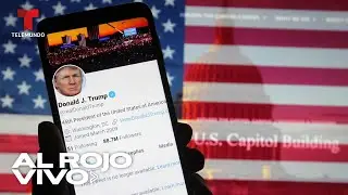 Las redes sociales suspenden al presidente Trump