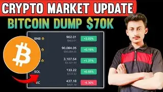 Bitcoin Dump to $70K? Crypto Market Update Today | BTC, ETH, SOL Price Analysis