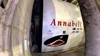 Legacy Way - Start of TBM 1 tunnelling
