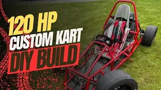 Custom Build - 120HP R6 Go Kart! Homemade DIY Go-Kart project turned race machine!