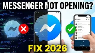 How to fix can't open messenger app problem 2026 | messenger not opening | messenger problem