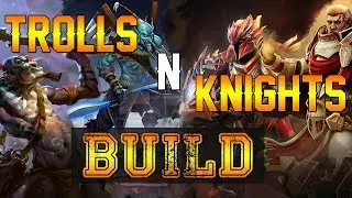 DOTA UNDERLORDS - TROLL AND KNIGHTS STRATEGY BUILD