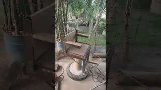 DIY barber chair