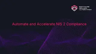 NIS2 Directive Compliance -Make Your OT NIS2-Ready with Software Defined Automation