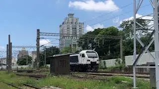 （舊片）（司機大鳴2次！）2025/6/30 R200單機（車號：R216）進苗栗站。