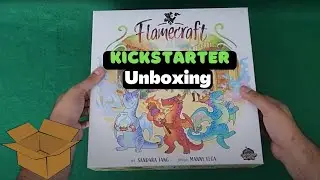 Flamecraft English Deluxe Edition Kickstarter Unboxing