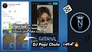 Tutorial JJ Capcut DJ PAPI CHULO | trand emoji  | Dinda JN