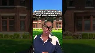 Teaching Manners Starts at Home