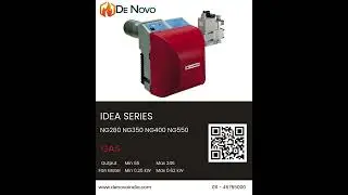 🔥 De Novo IDEA Series Gas Burner &ndash; NG280 / NG350 / NG400 / NG550 #boilerburner #industrialburner