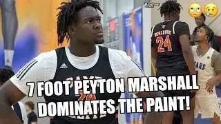 7 FOOT 310 POUND SOPHOMORE!! Peyton Marshall is an ABSOLUTE UNIT for 16U Game Elite!