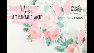 Scrapbooking with a Free Printable | Lauren Hender