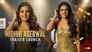 Nidhhi Agerwal | An Unexpected Moment at Launch Event | Grace & Confidence