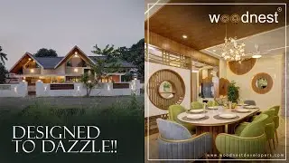 DESIGNED TO DAZZLE | CHALAKUDY | 2500 SQ.FT. | WOODNEST