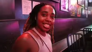 ME AND MY DAUGHTER AT BIG LOU'S PIZZA IN SAN ANTONIO