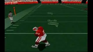 NCAA Football 2000 (PS1)- Week 8, Wisconsin vs. Indiana