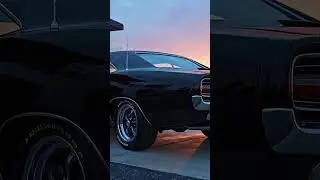 1968 Dodge Charger muscle car