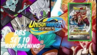 BRAND NEW! | DBS Rise of the Unison Warrior Box Opening | Bandai