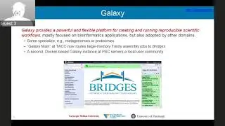 Webinar: Hosting Gateways on Bridges, a Converged HPC, AI, and Big Data Platform